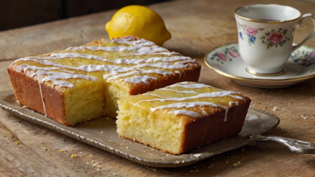 Mary Berry's Traybake Recipe: Lemon Drizzle - 2024